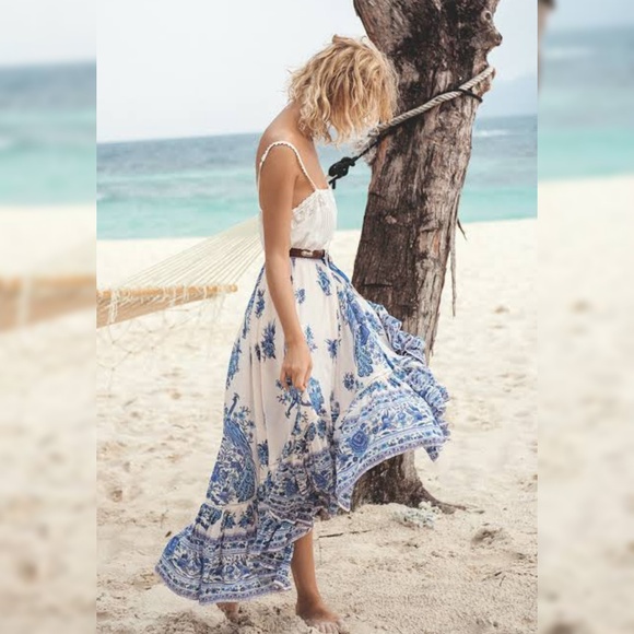 Spell Dresses & Skirts - RESERVED Hotel Paradiso Castaway Skirt Bluebird.